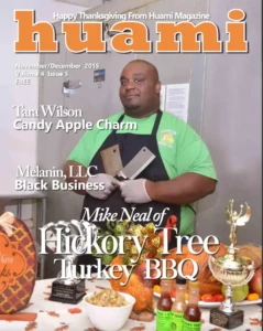 huami Magazine cover with The Hickory Tree Turkey BBQ